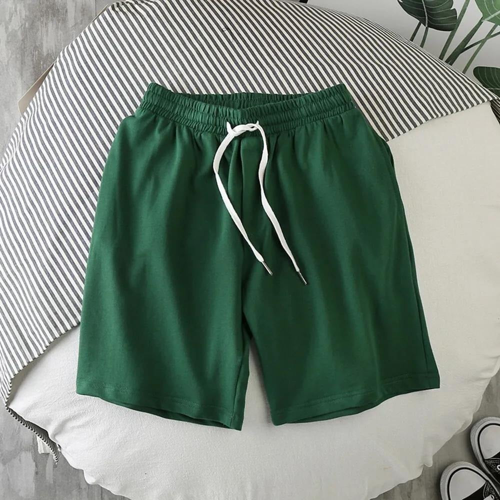 Solid Color Fashion Shorts for Men