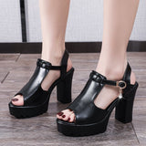 Latest Elegant High Heel Roman Party Sandals for Women
