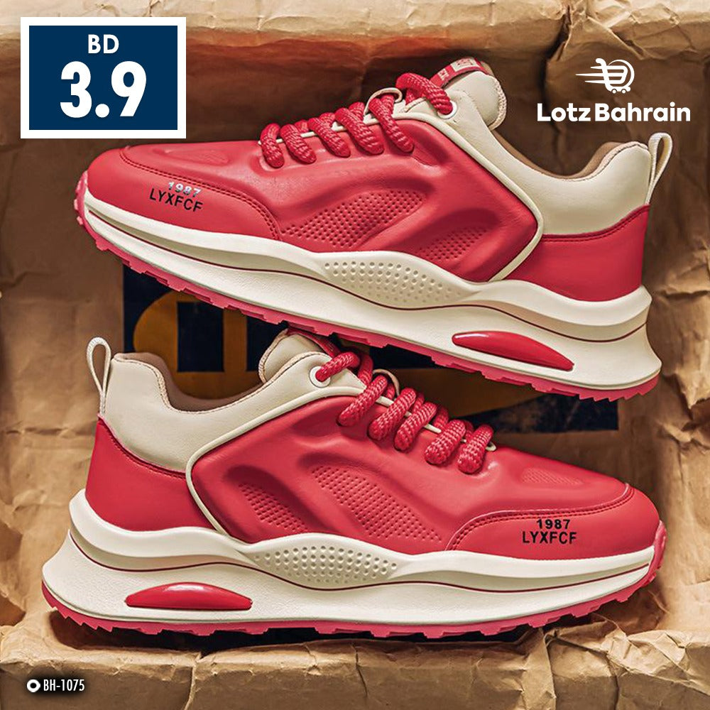 Summer Fit Thick Sole Flat Sneakers for Men