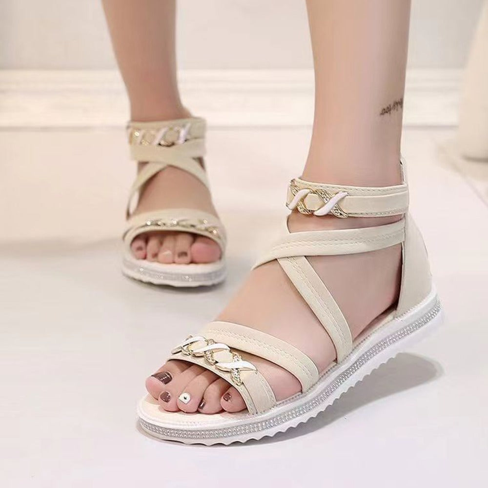 Summer Fashion Flat Soft Sole Sandals for Women