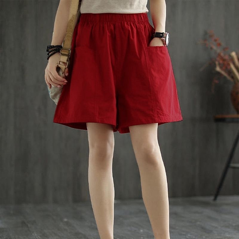 Wide Leg Fashion Large Size Shorts for Women