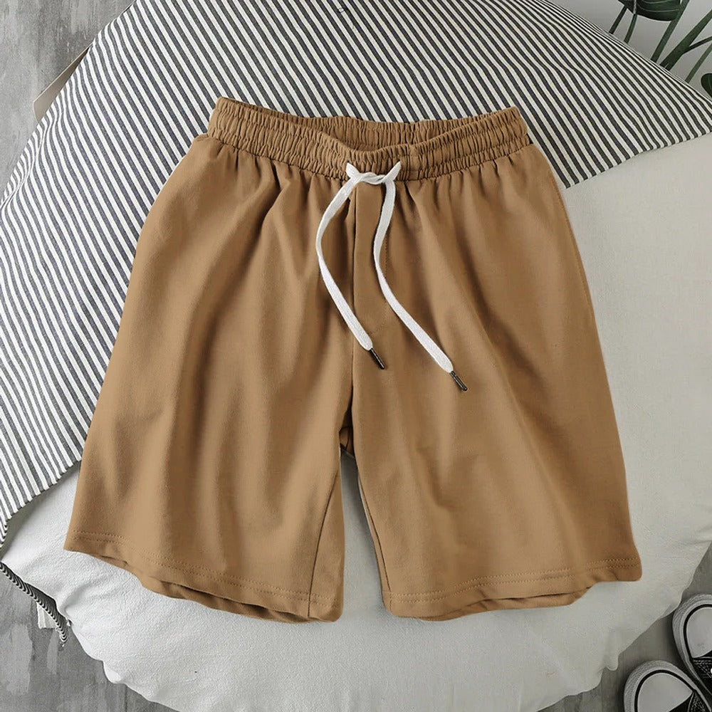 Solid Color Fashion Shorts for Men