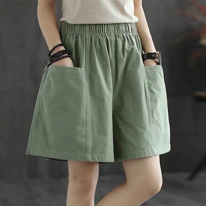 Wide Leg Fashion Large Size Shorts for Women