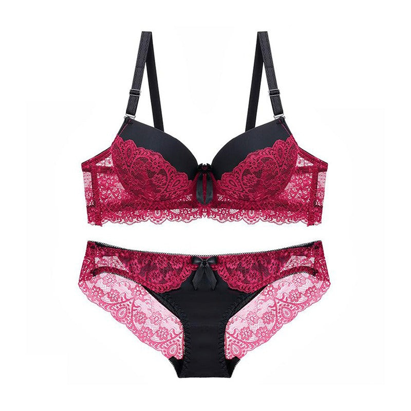 Wedding Push Up Bra & Panty Set for Women