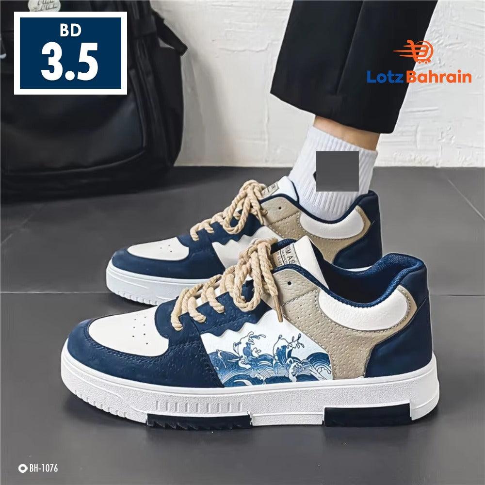 Summer Fit Thick Sole Flat Sneakers for Men