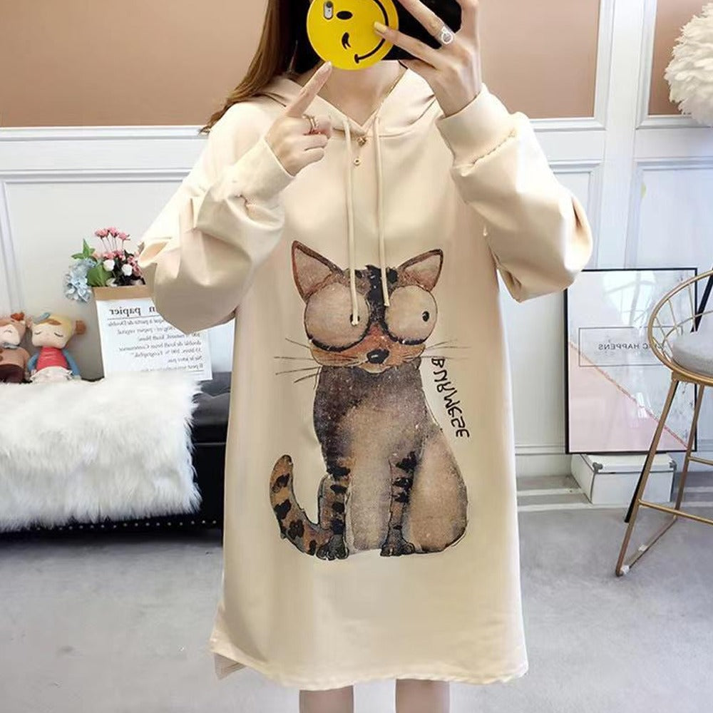 Latest Printed Fashion Pullover Sweatshirt for Women