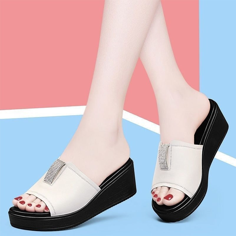 New Synthetic Fashion Wege Sandals for Women
