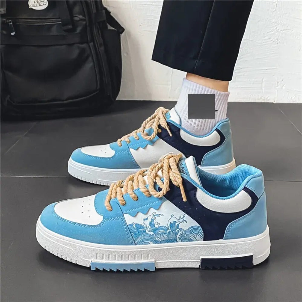 Summer Fit Thick Sole Flat Sneakers for Men