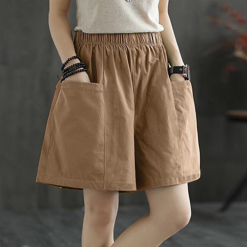 Wide Leg Fashion Large Size Shorts for Women