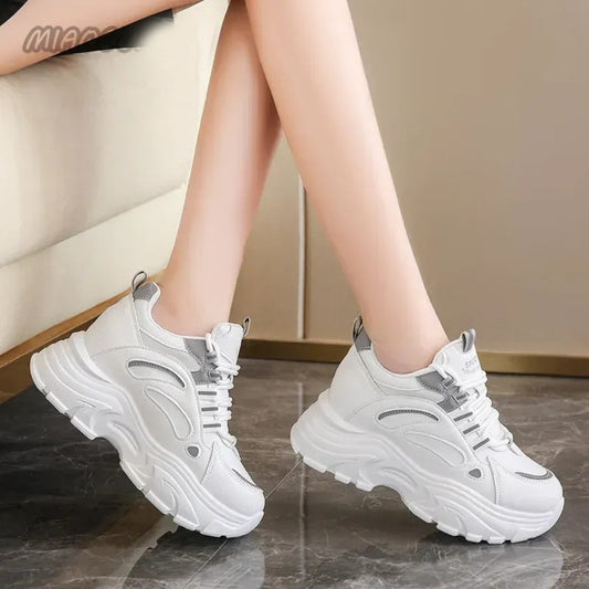 New Walking Comfortable Wedge Sneakers for Women