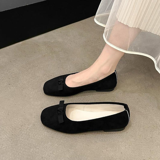 Party Wear Solid Color Fashion Solid Loafer Shoes for Women