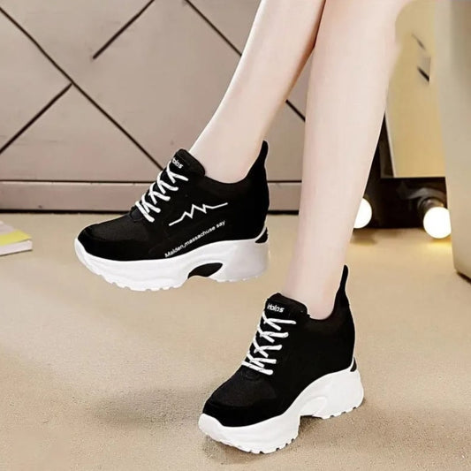 High Top Fashion Casual Lace Up Shoes for Women