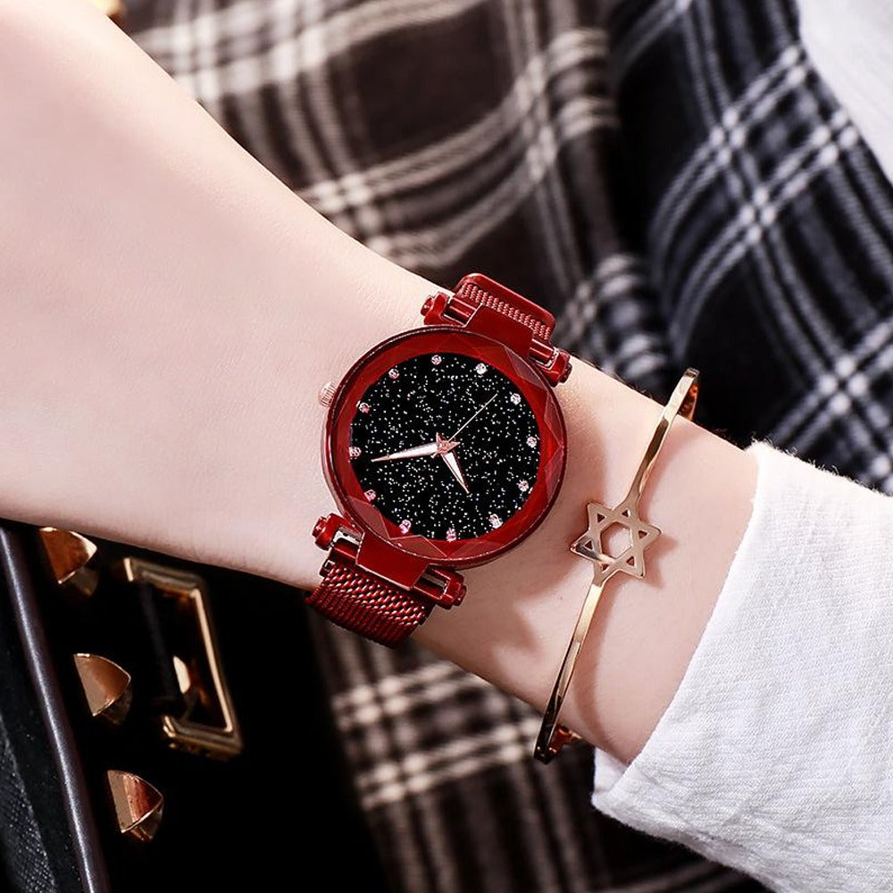 Magnet Analogue Classic Watch for Women