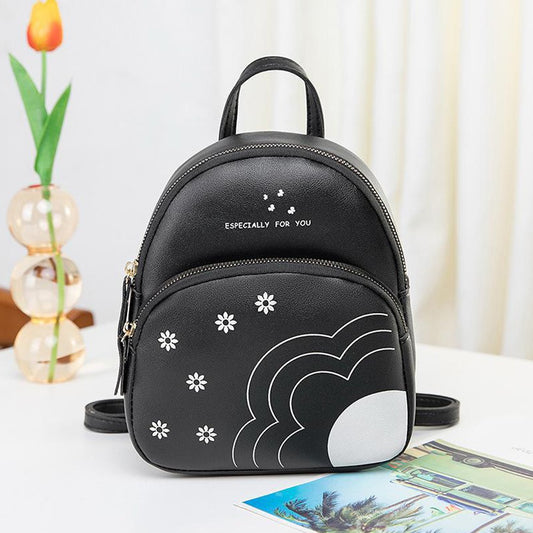 Printed Fashion Travel Backpack Bag for Women