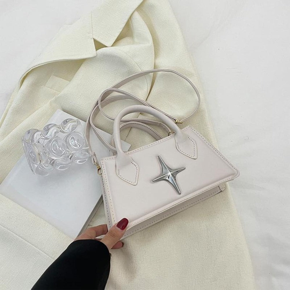 PU Leather Shoulder Tote Handbag for Women