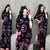 Printed Fashion Two Piece Casual Pajama Top & T-shirt for Women