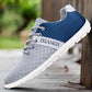 Breathable Fashion Mesh Flat Sneakers for Men