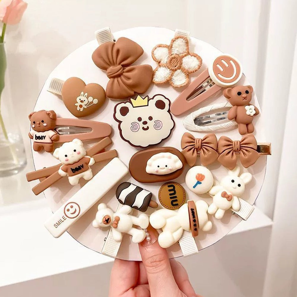 Cute Theme Based Hair Pins for Kids & Women