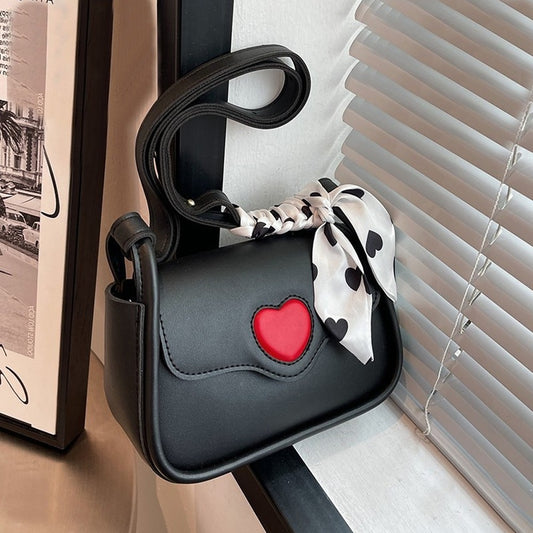 Love Pattern Mini Hand Shoulder Bag for Women