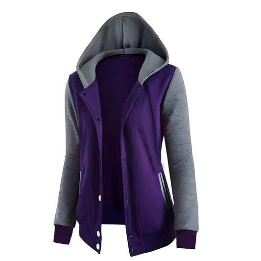 Hooded Fashion Full Sleeve Jacket Sweaters for Women