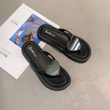 Love Design Pattern Slipper Sandals fo Women