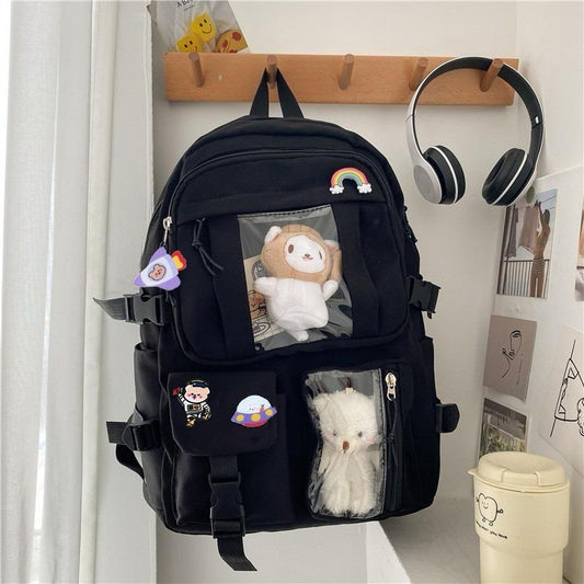 Trendy Laptop Travel Backpack Bag for Women