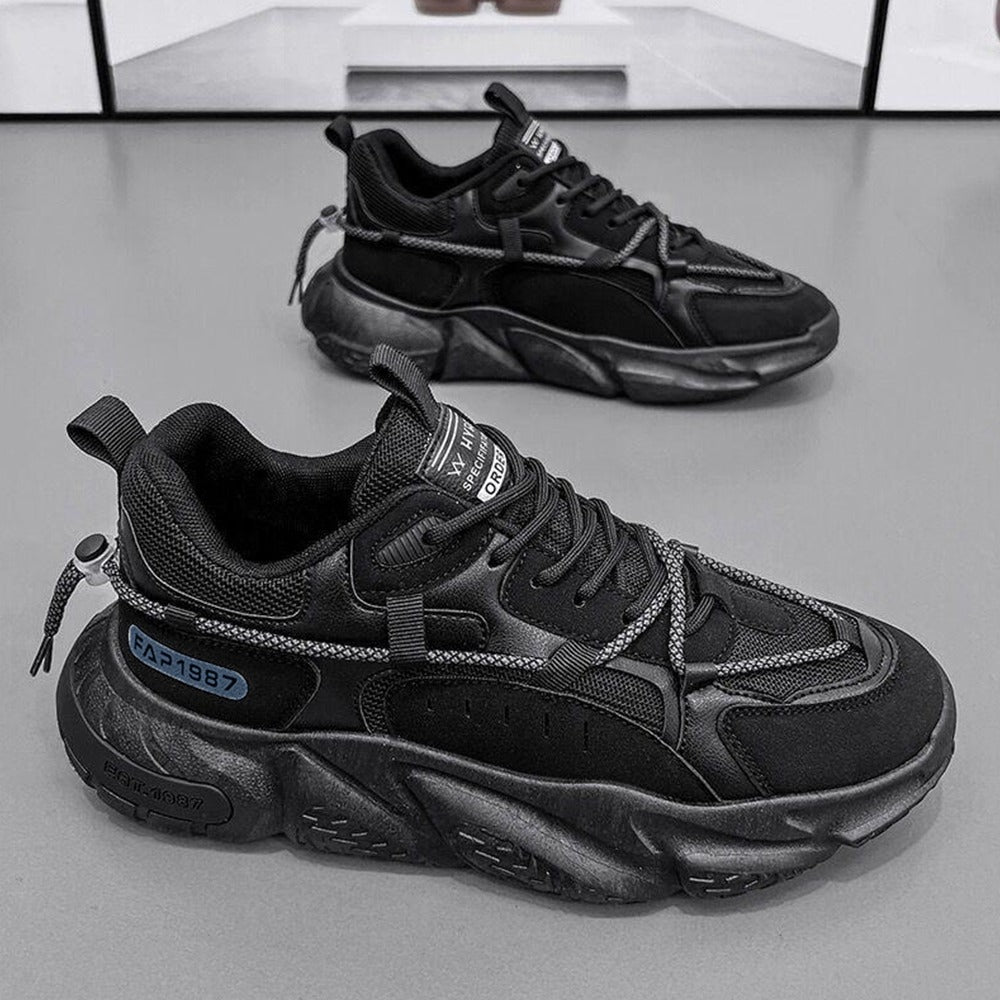 Breathable Sports Mesh Thick Sole Casual Sneakers for Men