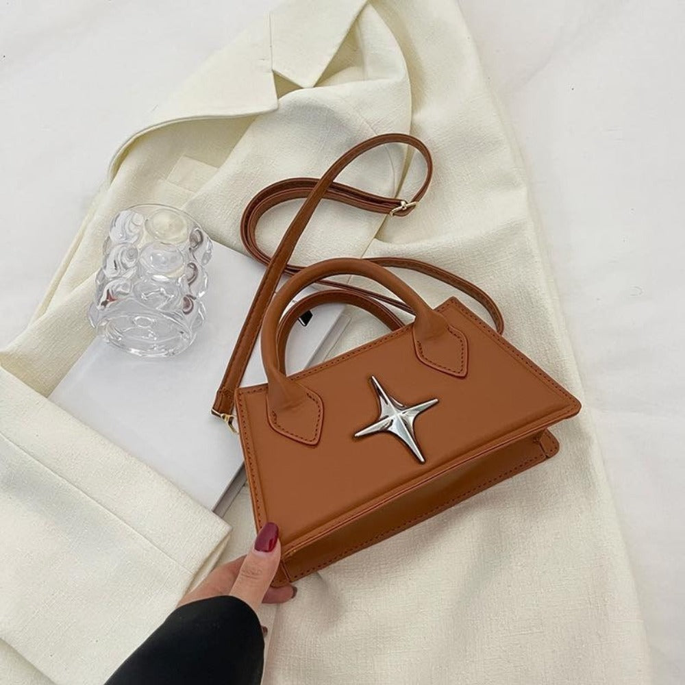 PU Leather Shoulder Tote Handbag for Women