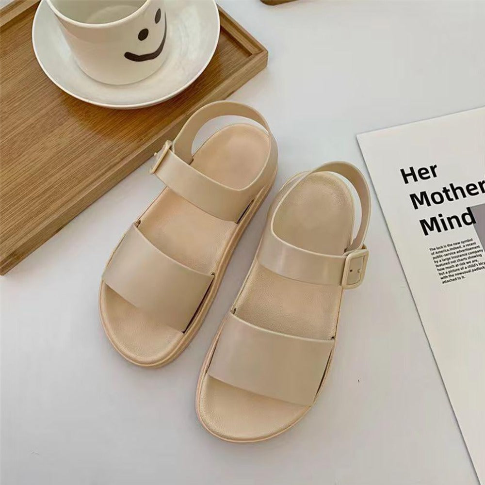 Casual Work Fashion Solid Sandals for Women