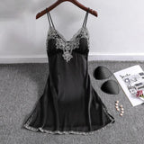 New Ice Silk Summer Fashion Nightdress for Women