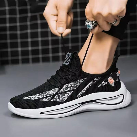 Running Walking Style Mesh Lace Up Sneakers for Men