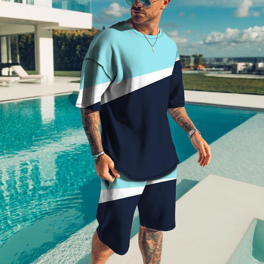 Summer Fit Fashion T-shirt & Shorts for Men