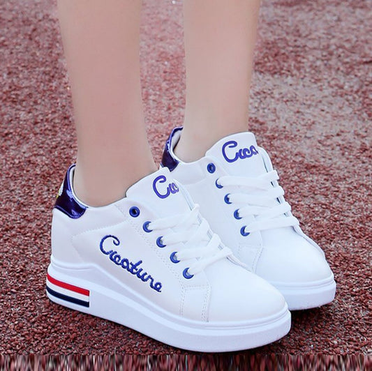 Casual Solid Fashion Low Top Sneaker Shoes for Women