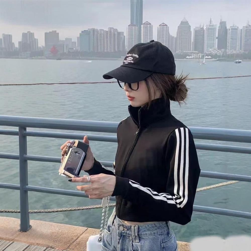 Full Sleeve Fashion Cropped Jacket for Women