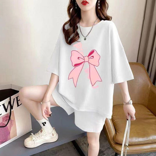 Oversized Graphics Printed T-shirt for Women