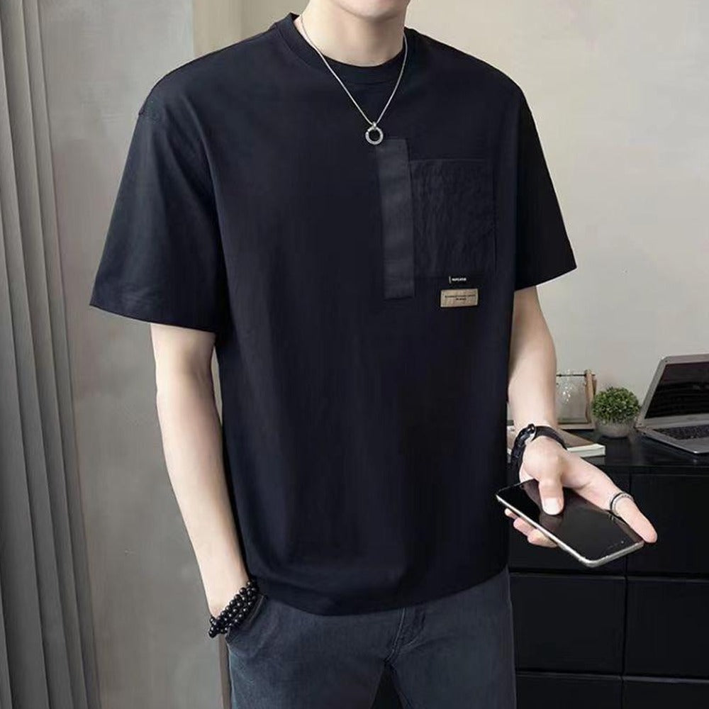 Latest Hip Hop Fashion Sort Sleeve T-shirt for Men