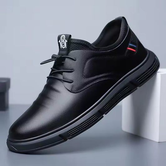 Classic Office Fashion Vintage Leather Shoes for Men