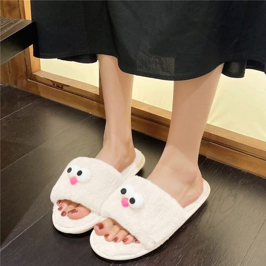 Comfy Indoor Fashion Fur Sandals for Women