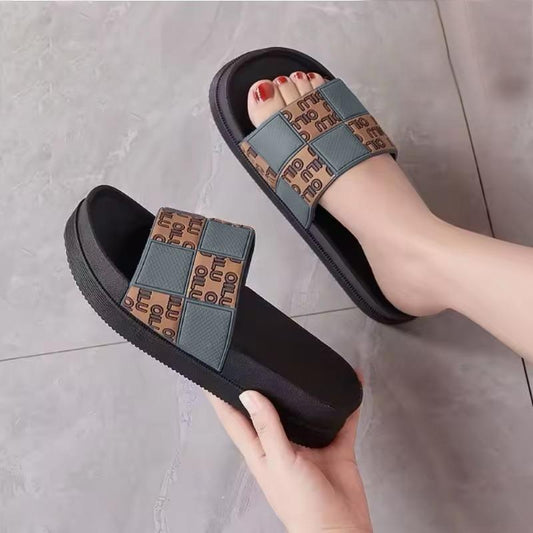 Beach Thick Sole Flip Flop Sandals for Women