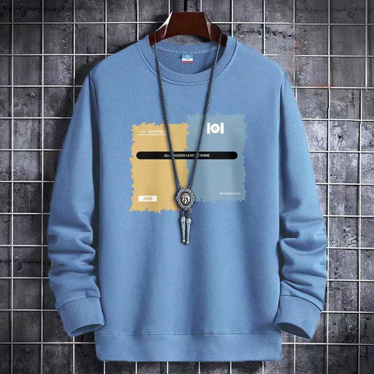 Printed Fashion Long Sleeve Pullover for Men