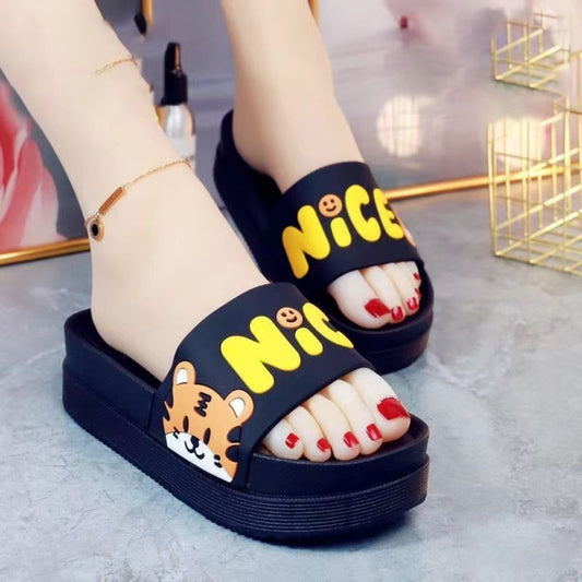 Height Increasing Thick Sole Nice Flip Flop Sandals for Women