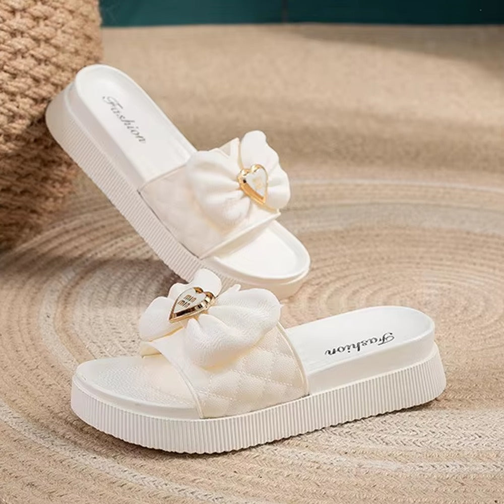 Ribbon Cute Thick Sole Casual Sandals for Women