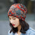 Ponytail Printed Fashion Skull Cap for Women