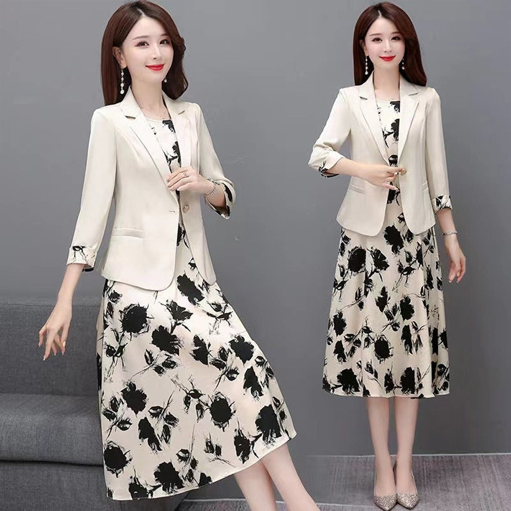 Latest Fashion 3/4 Sleeve T-shirt & Pant Cord Set for Women