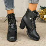 Latest Hiking Fashion Solid Boots for Women