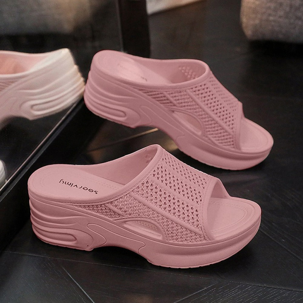Breathable Open Toe Height Increasing Sandals for Women
