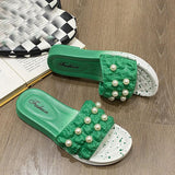 Slide Platform Fashion Flat Slip On Sandals for Women