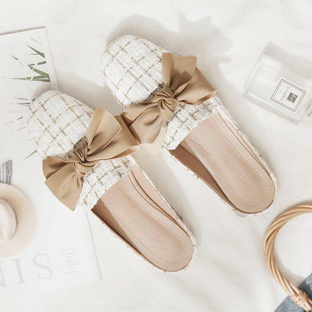 Round Toe Fashion Slip On Sandals for Women