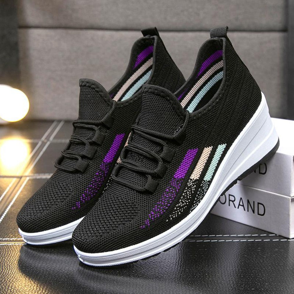 Low Top Breathable Fashion Mesh Sneakers for Women