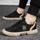 Printed Fashion Low Top Canvas Shoes for Men